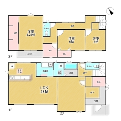 �Ԏ��} 3780���~�A3LDK�A�y�n�ʐ�182.34m2�A�����ʐ�129.18m2